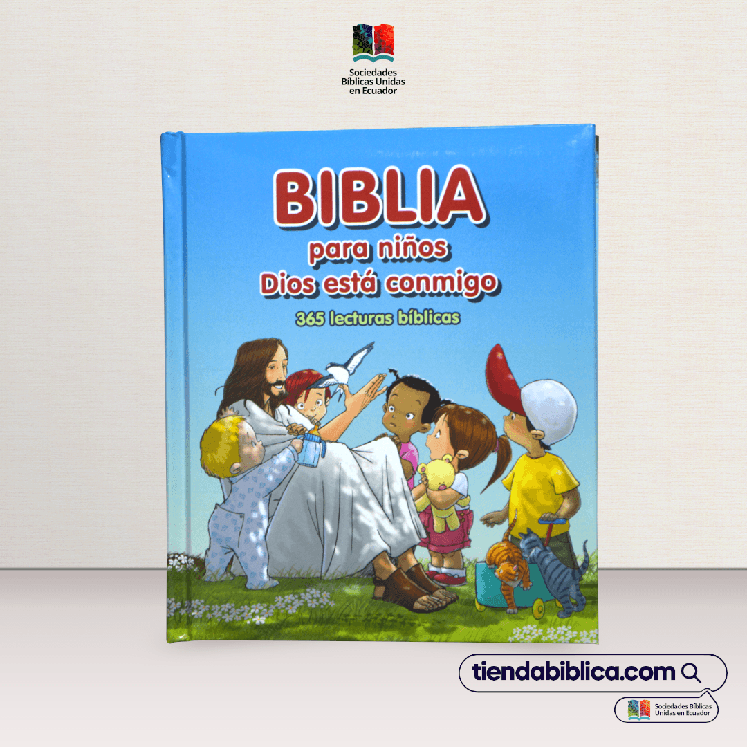 Biblia para niños Dios esta conmigo - Tienda Bíblica - SBUEc