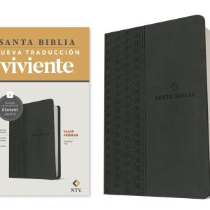 Biblia valor prémium NTV con Filament (SentiPiel, Gris)