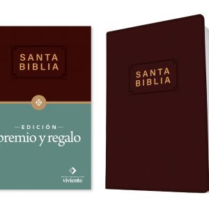 Santa Biblia NTV, Edición premio y regalo  (ViniPiel, Vino tinto, Letra Roja)
