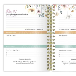 Diario para la mujer conforme al corazón de Dios - Edición jardín