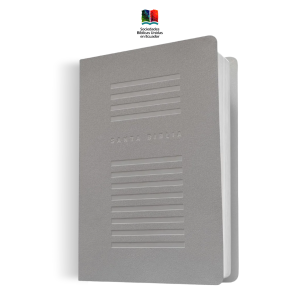 Biblia NTV Valor Prémium LETRA GRANDE Gris Metálico Filament