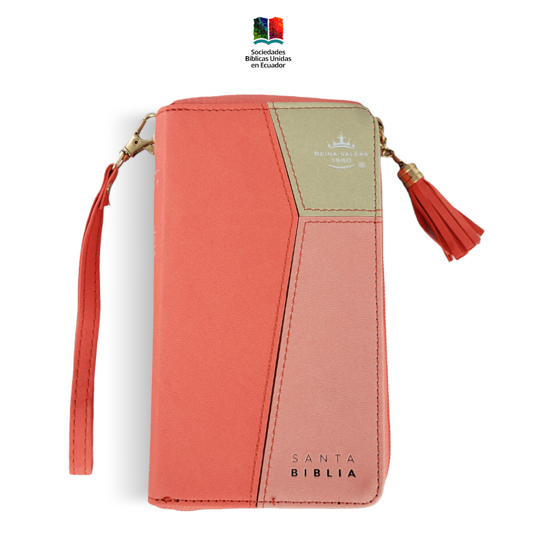 RVR60 Biblia Chequera con Cierre mundo biblia