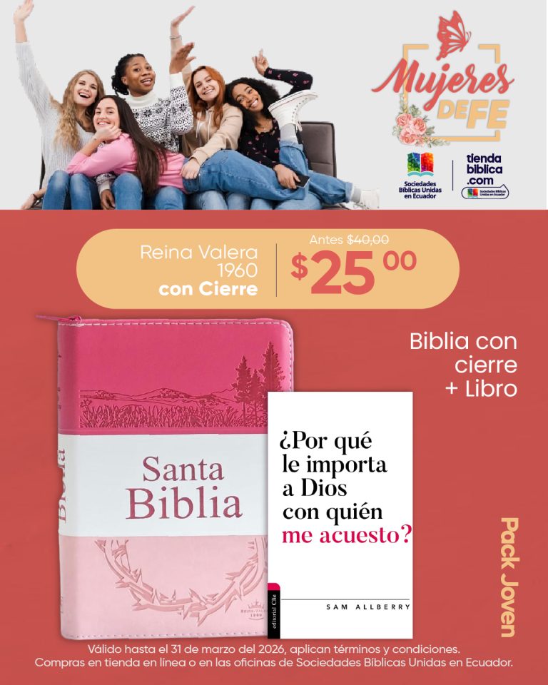Oferta especial Biblias para mujer Reina Valera – Día de la Mujer marzo en tiendabiblica.com Ecuador