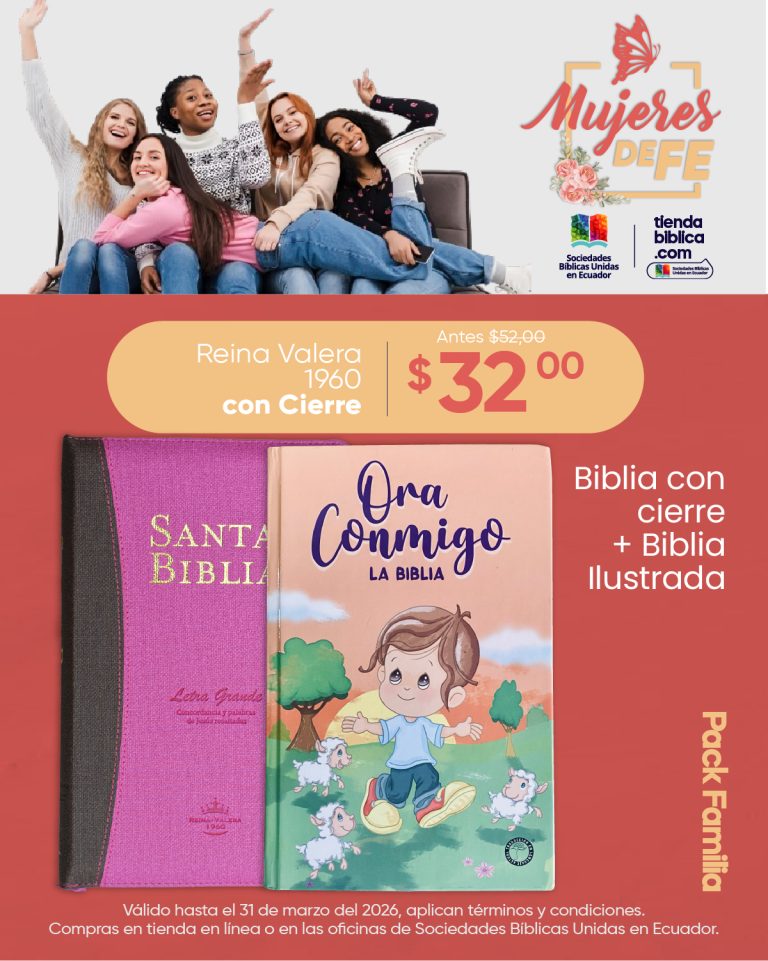 Oferta especial Biblias para mujer Reina Valera – Día de la Mujer marzo en tiendabiblica.com Ecuador
