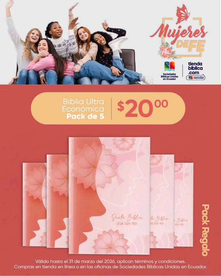 Oferta especial Biblias para mujer Reina Valera – Día de la Mujer marzo en tiendabiblica.com Ecuador