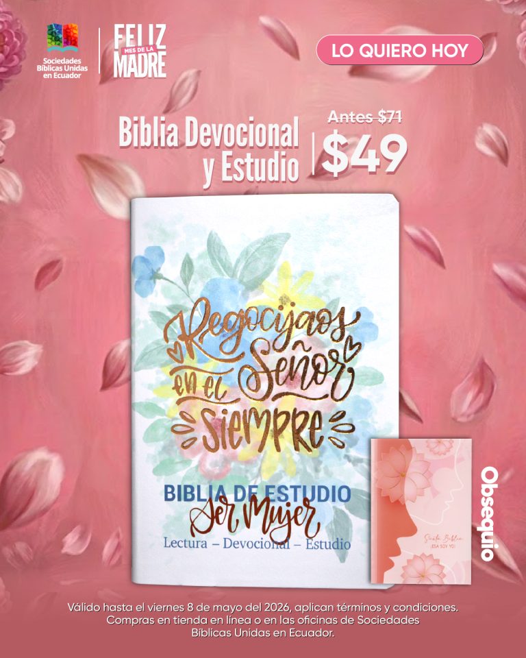 Dia de las madres Biblias Promociones La Palara de Dios