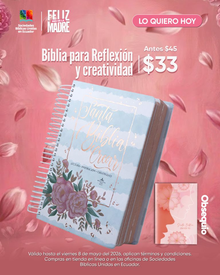 Dia de las madres Biblias Promociones La Palara de Dios