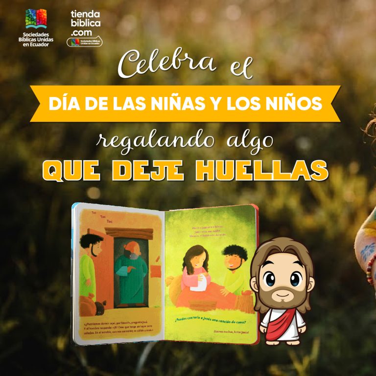 Promociones del Día del Niño con Biblias y recursos cristianos para fortalecer la fe y enseñar valores bíblicos a niños y niñas.