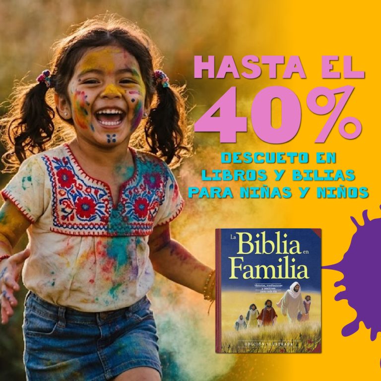 Promociones del Día del Niño con Biblias y recursos cristianos para fortalecer la fe y enseñar valores bíblicos a niños y niñas.