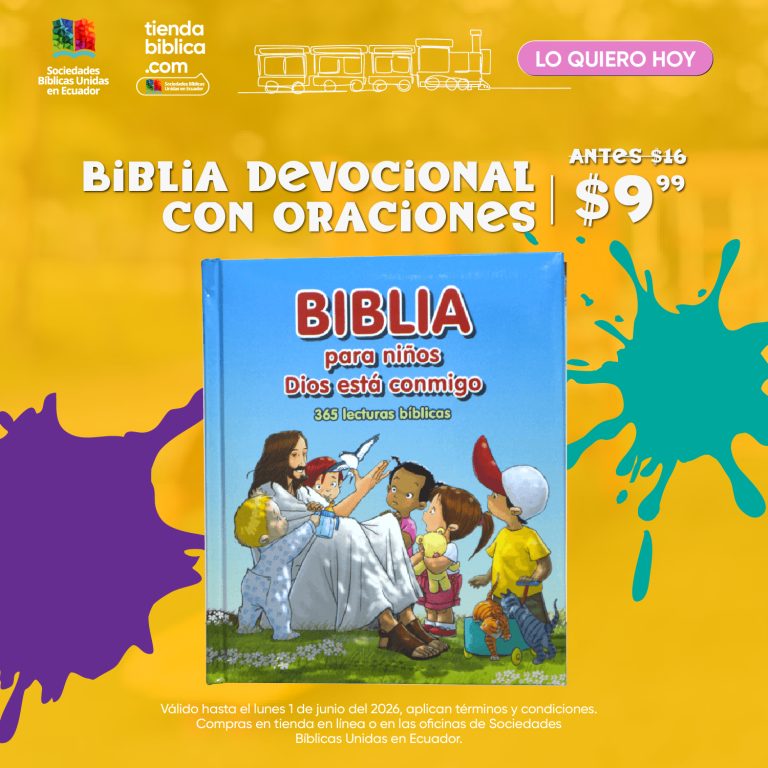 Promociones del Día del Niño con Biblias y recursos cristianos para fortalecer la fe y enseñar valores bíblicos a niños y niñas.