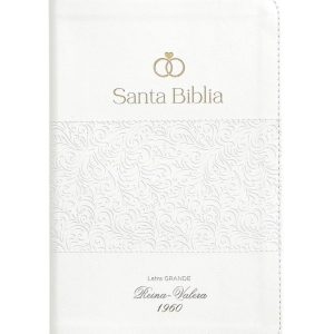 Biblia Especial de Bodas - Blanco Canto Dorado con Índice y Caja