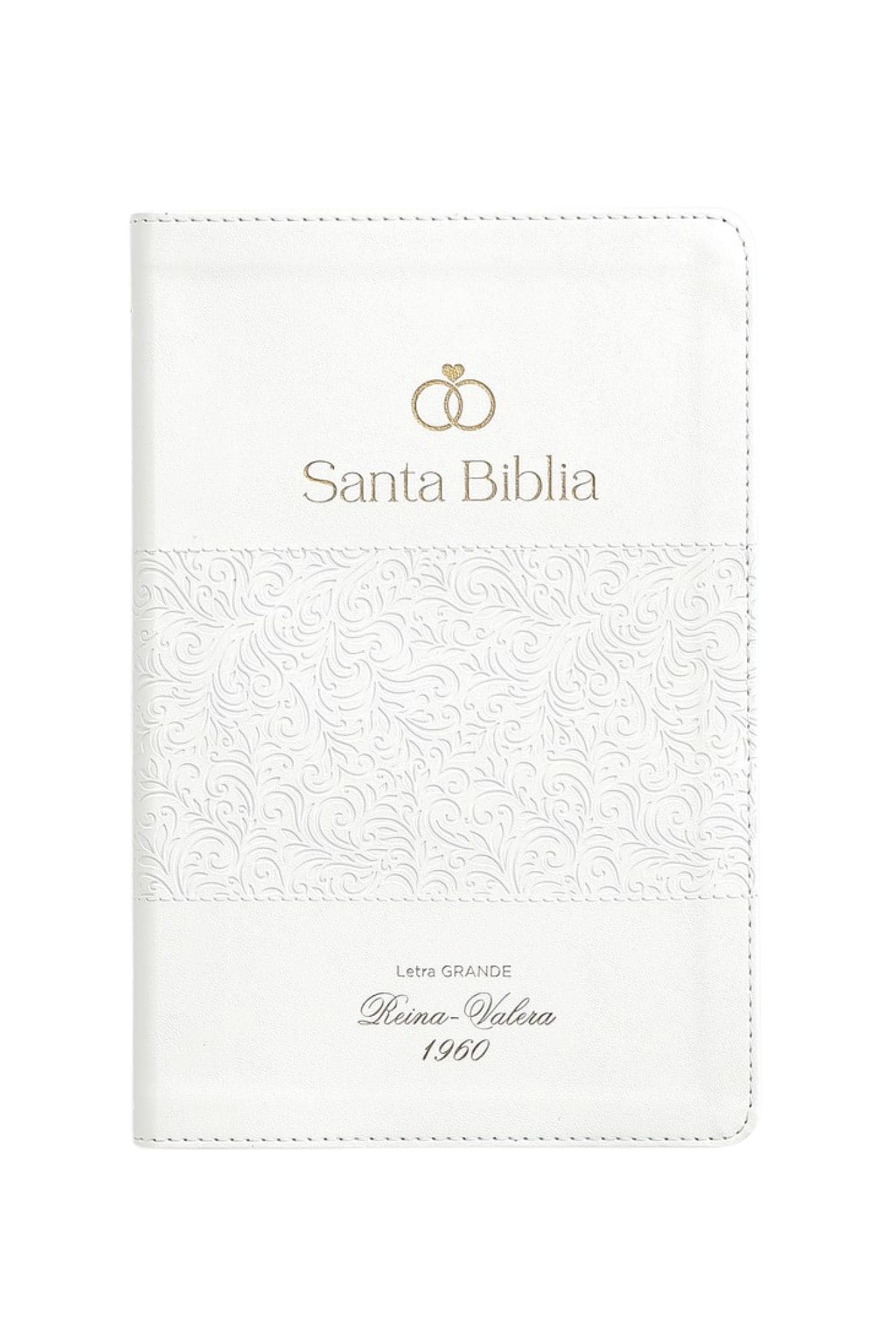 Biblia Especial de Bodas - Blanco Canto Dorado con Índice y Caja