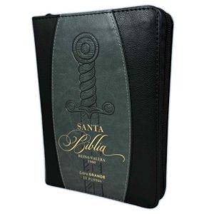 Biblia RVR60 Exprésate Espada Negro - Letra Grande