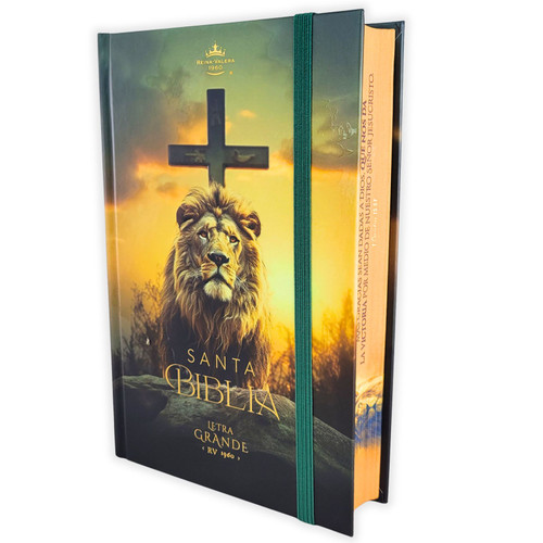 Biblia RVR60 065c Tapa Dura - León Victoria - Imagen 2