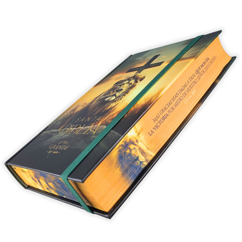Biblia RVR60 065c Tapa Dura - León Victoria - Imagen 3