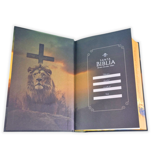 Biblia RVR60 065c Tapa Dura - León Victoria - Imagen 6