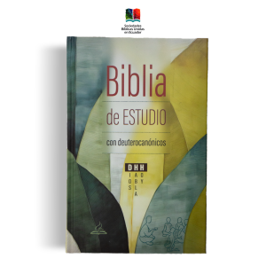 Biblia de estudio Dios Habla Hoy letra grande con deuterocanonicos 9798886391558