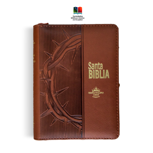 Biblia Reina Valera 1960 Letra grande con Zipper e índice 7899938430101