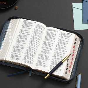 Biblia RVR60 Águila 1, Tamaño Portátil Letra 10 Puntos PJR con Índice