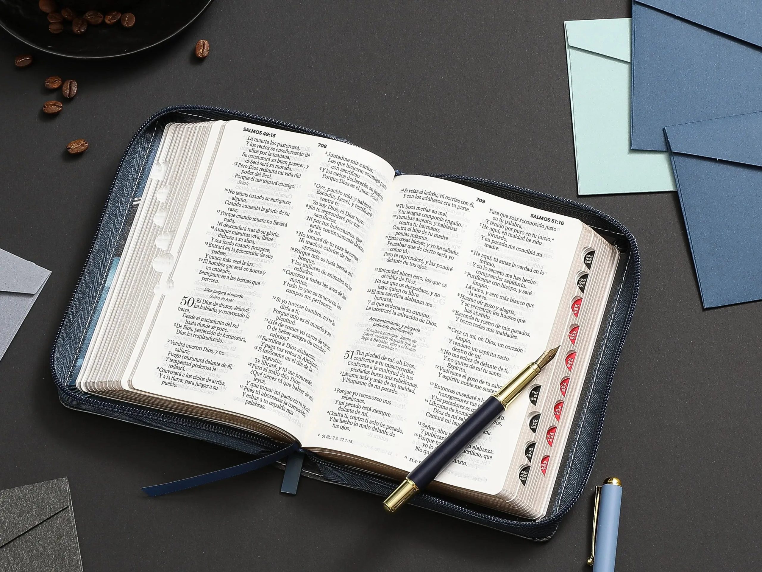 Biblia RVR60 Águila 1, Tamaño Portátil Letra 10 Puntos PJR con Índice