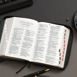 Biblia RVR60 Águila 2, Tamaño Portátil Letra 10 Puntos PJR con Índice