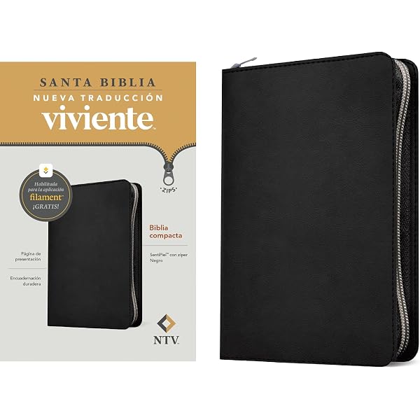 Biblia compacta NTV de zíper con Filament - Imagen 2